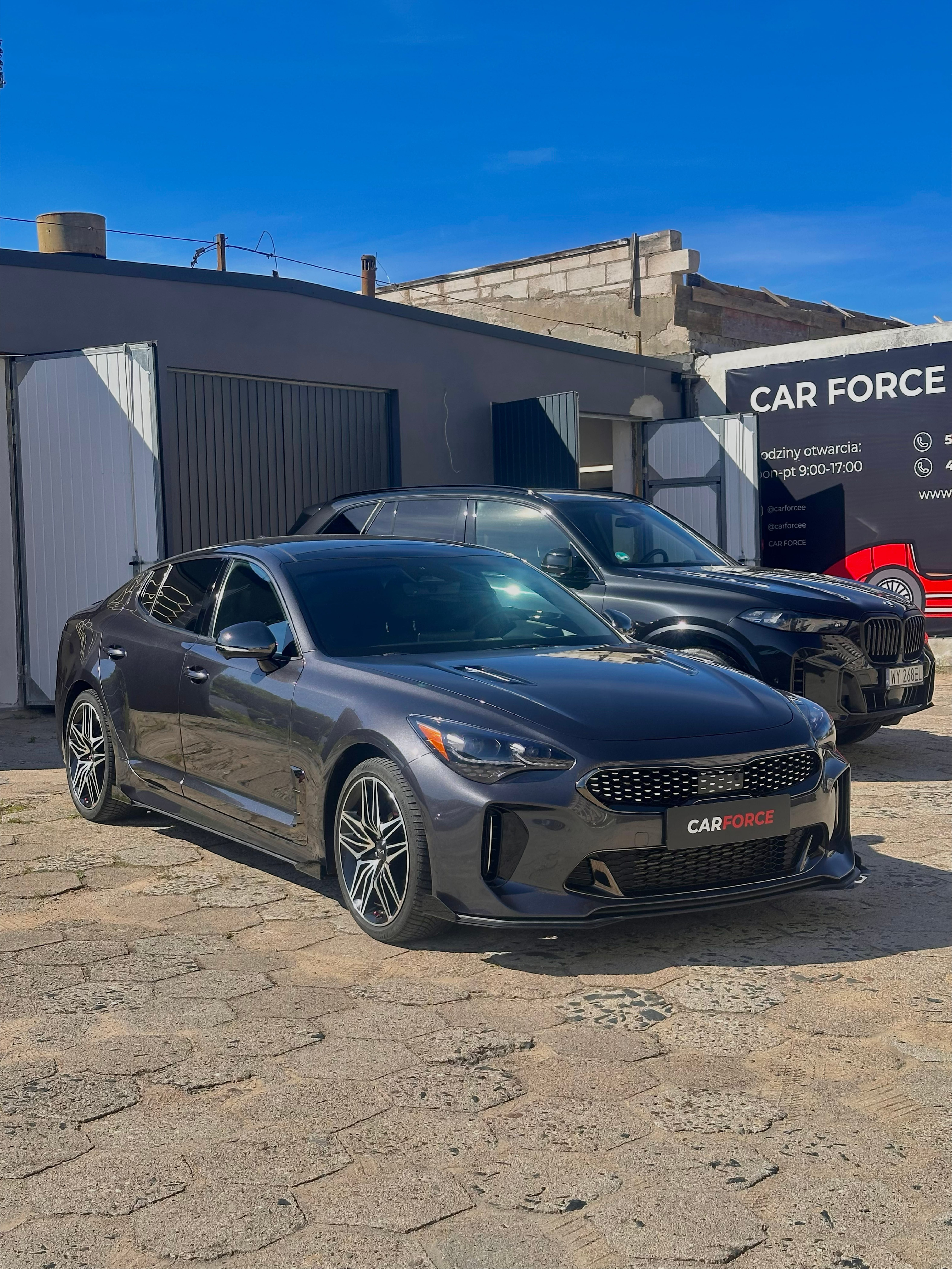 Kia Stinger po detailingu — inne